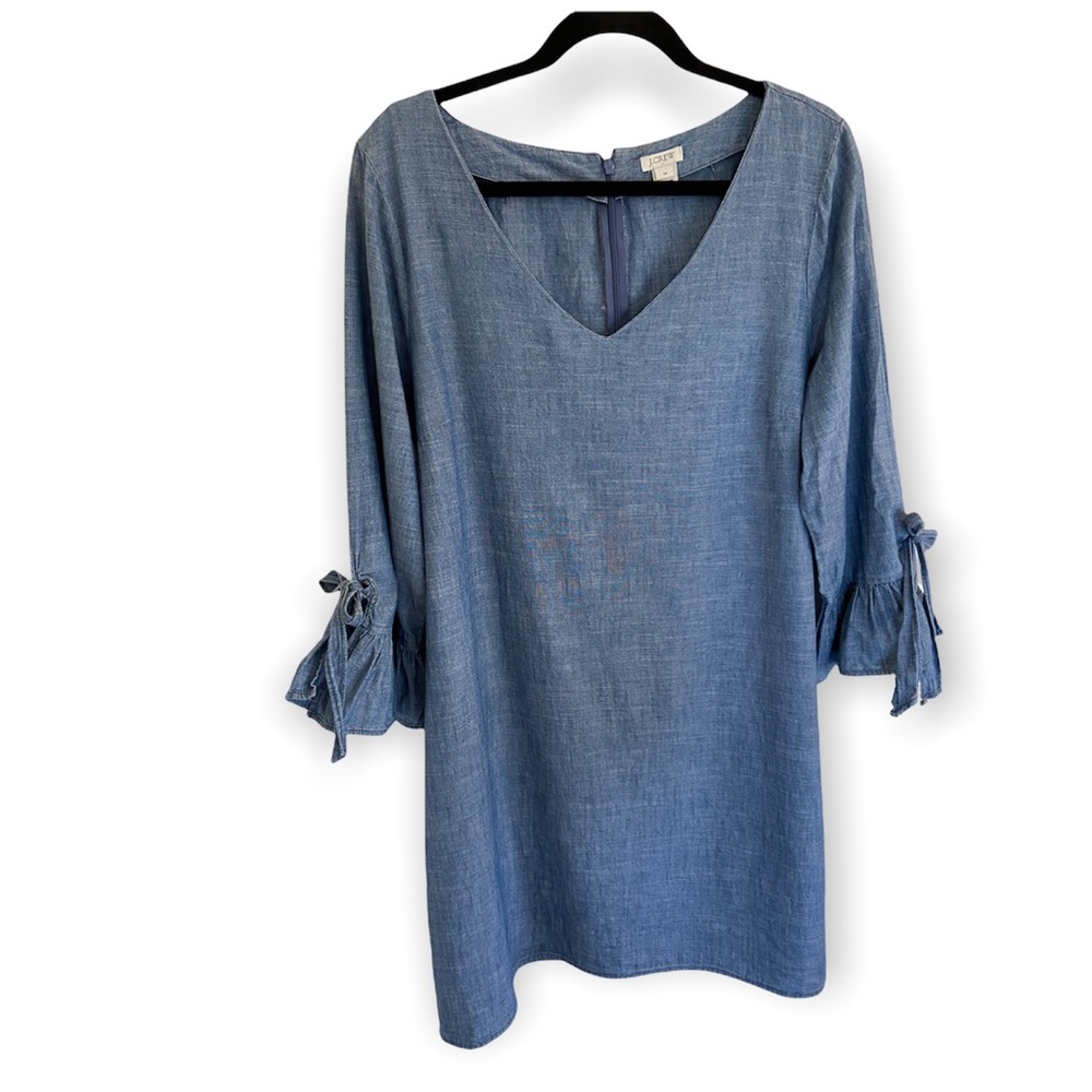 Blue Chambray J. Crew Dress